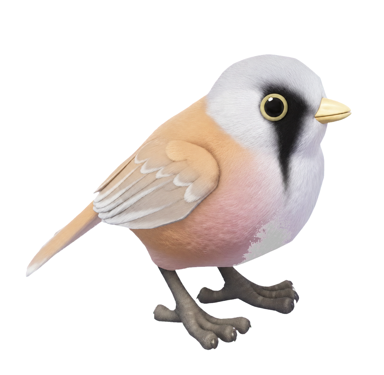 Oiseau Panure à moustaches dans Heartopia