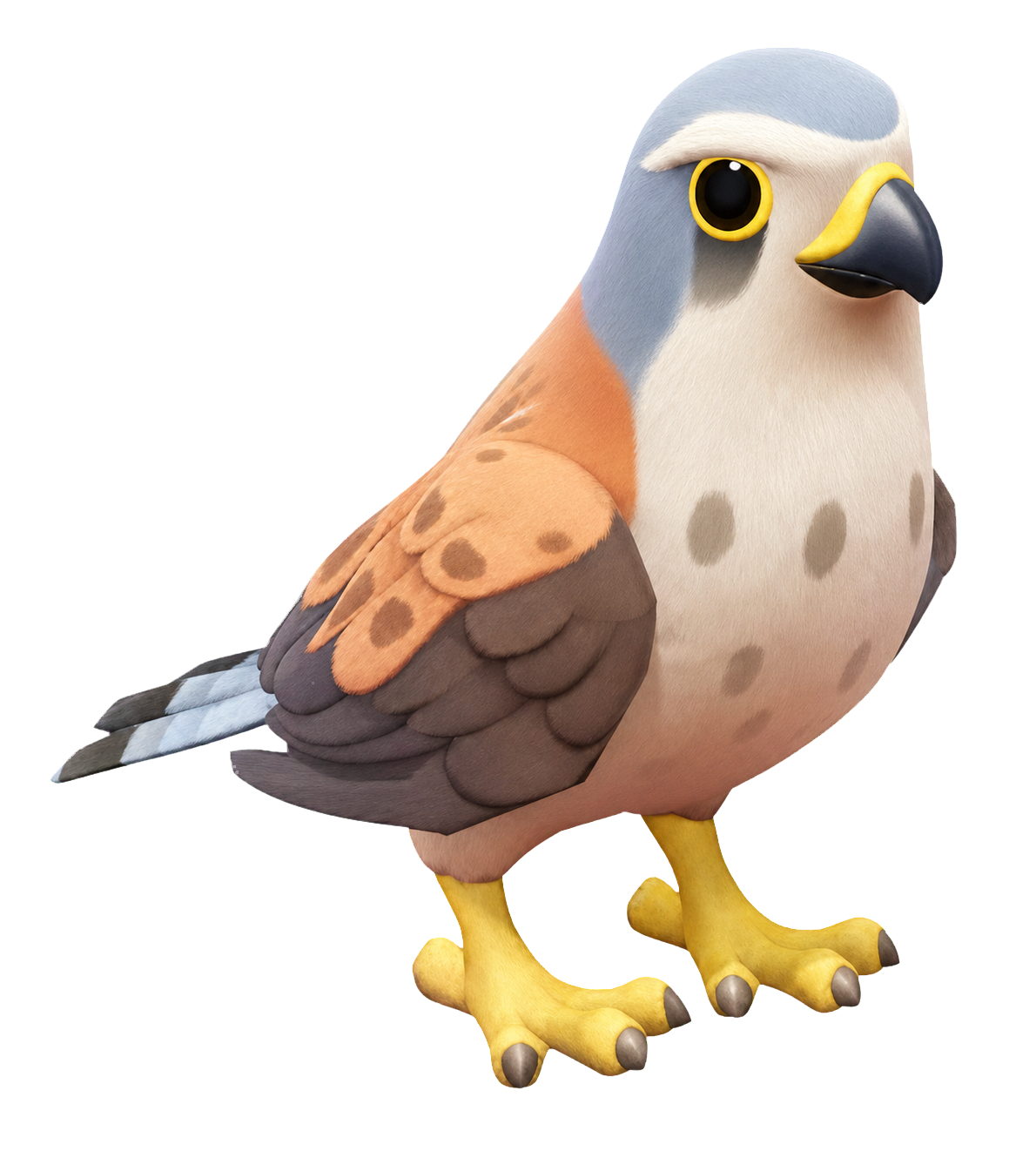 Oiseau Faucon rouge dans Heartopia