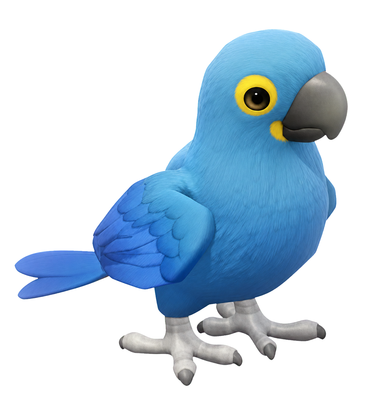 Oiseau Ara indigo dans Heartopia