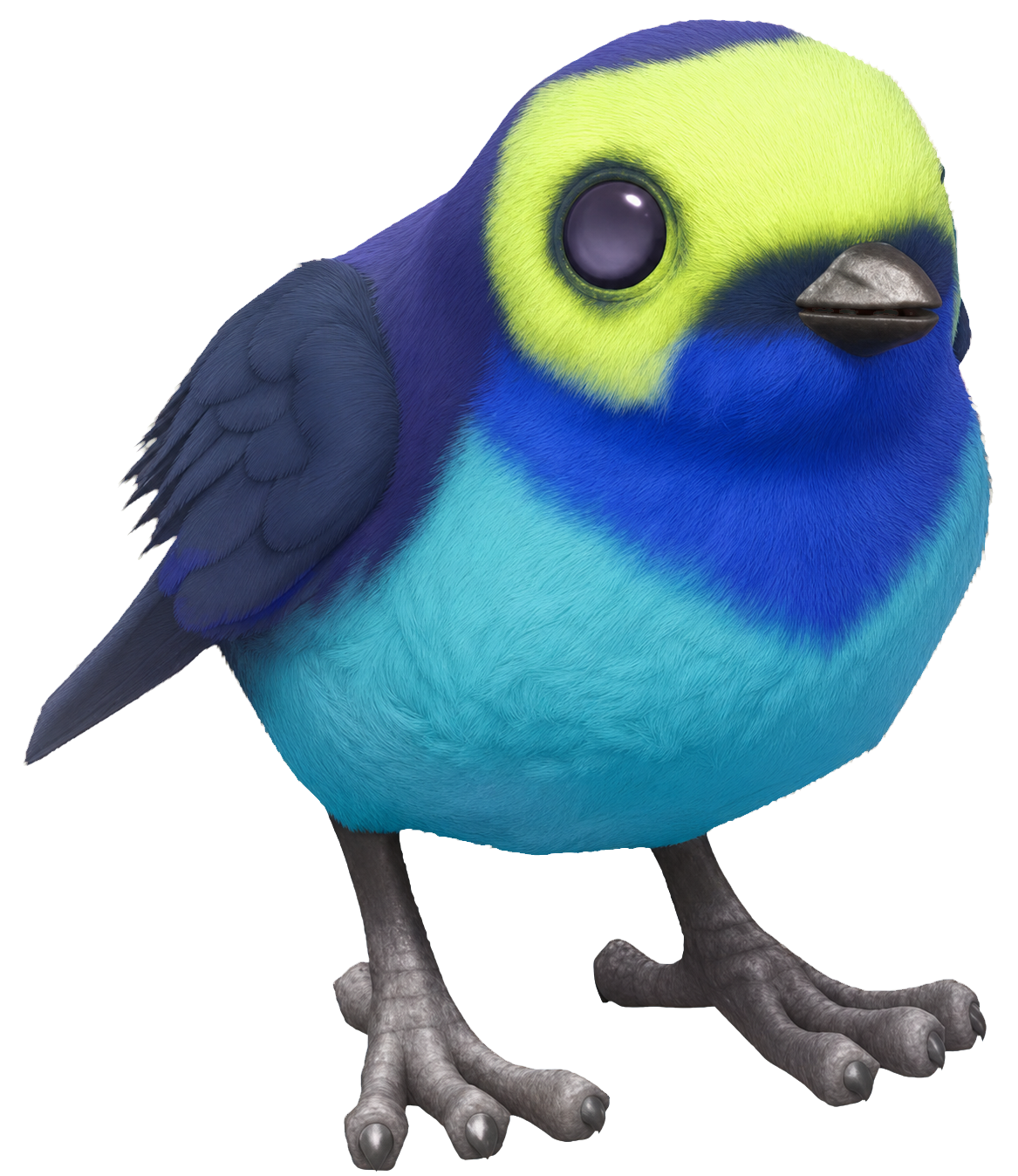 Oiseau Calliste septicolore dans Heartopia
