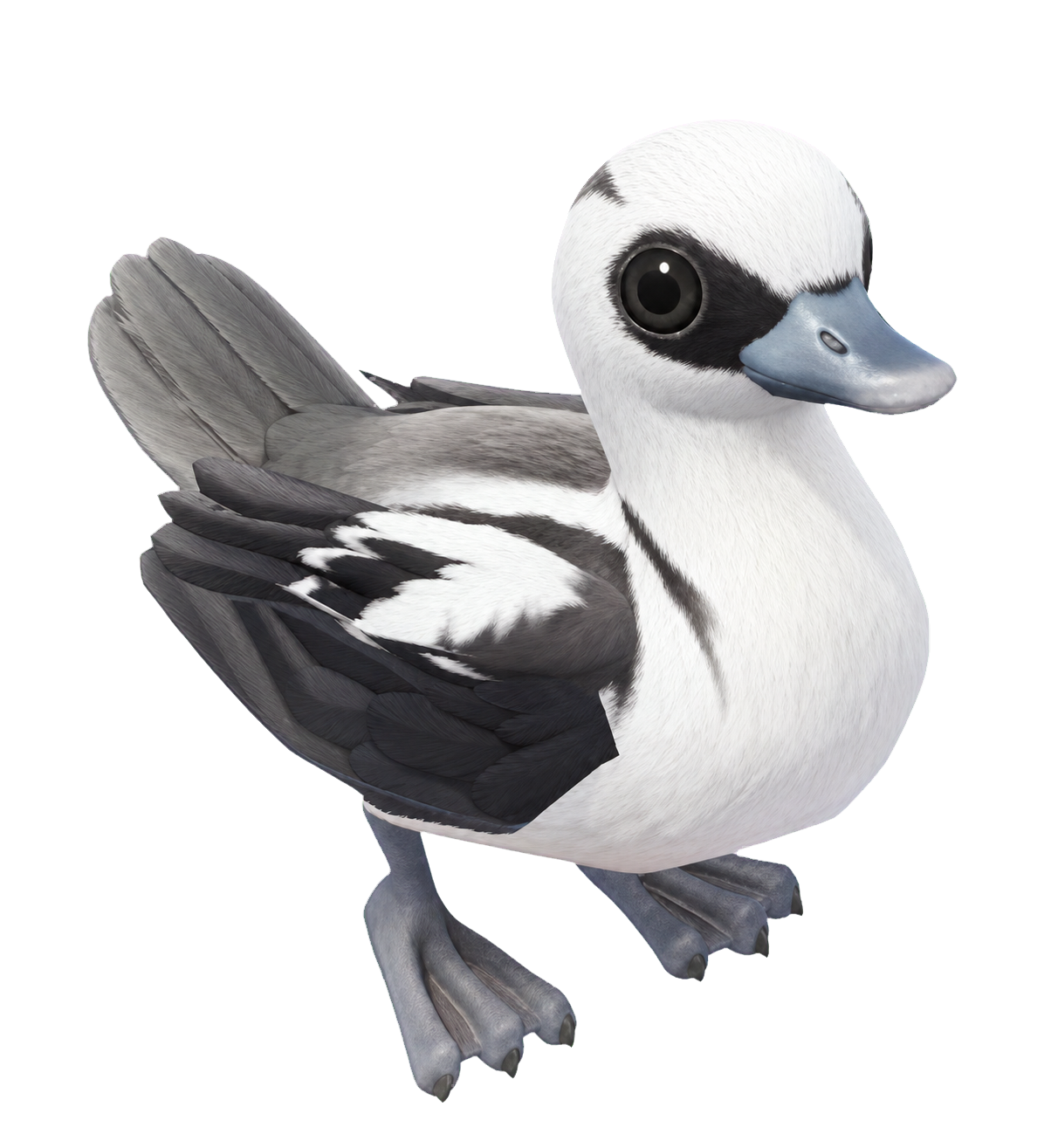 Oiseau Harle Piette dans Heartopia